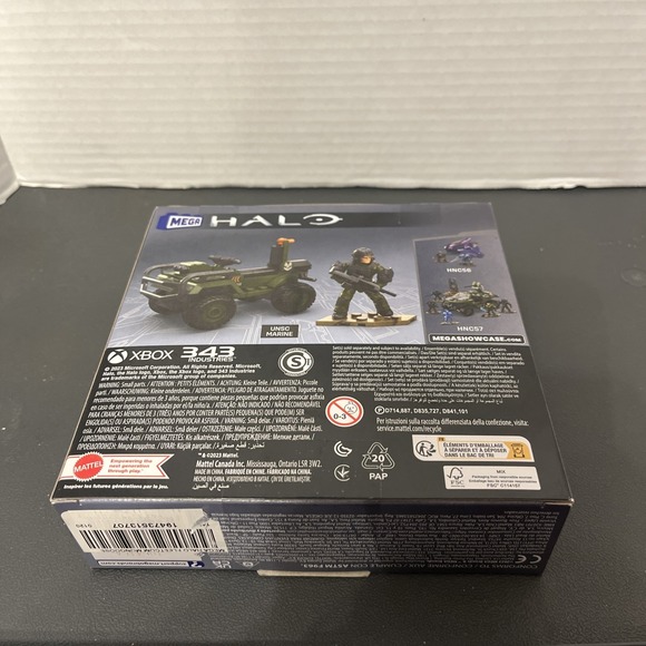 MEGA Brands - HALO FLEETCOM Mongoose Vehicle Building Kit with Micro Action Figu - Picture 5 of 5